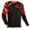 Ropa para Carreras Todoterreno Transfronterizas, Tallas Europeas y Americanas, Camiseta de Manga Larga, Top de Secado Rápido, Corte Holgado, Ropa Versátil para Descenso, Ropa de Ciclismo