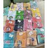 9.9 barraca de fornecimento de mulheres 1688 barato feminino manga curta camiseta 2 yuan 3 yuan comércio exterior cauda bens vender manga curta 5 yuan