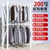 Estanterías de Almacén para Fábrica de Ropa con Barras para Colgar Ropa en el Medio, Estanterías de Múltiples Niveles para Colgar Ropa en Almacén de Comercio Electrónico, Estanterías para Almacén de Guangzhou