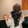 Estilo College Renda Quatro Camadas Renda 2025 Novo Estilo Coreano Coque Suave Elástico de Cabelo Corda de Cabelo Corda de Cabelo