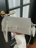 Bolso Marrón con un Toque de Lujo, Retro y Sencillo, Color Sólido, Bolso Cruzado de Hombro Único, Bolso Cuadrado Pequeño de Moda y Versátil, Bolso de Axila para Mujer