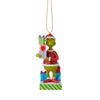 Nuevos productos transfronterizos: colgadores planos de acrílico con dibujos animados para coche, colgadores para árboles de Navidad y decoraciones para el hogar.