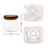 Pote de Plástico Transparente de Grau Alimentício para Animais de Estimação Amazon Atacado Pote para Petisco de Animais de Estimação Pote Selado para Alimentos, Biscoitos e Nozes