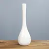 Garrafa de porcelana branca Garrafa Guanyin tamanho pequeno vaso de cerâmica branca celadon para Buda boca fina garrafa rede de jade cerimônia do chá hotel tour
