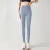 Calça de Yoga Nude de Cintura Alta para Mulheres, Calça Fitness Esportiva, Roupas de Treino para Pilates, Legging para Corrida que Firma a Barriga e Levanta o Bumbum