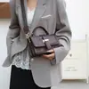 Fábrica de Origen Canguro Barney Moda Versátil Simple Retro Clásico Estilo Bolso de Hombro Nicho Venta al por Mayor Dropshipping
