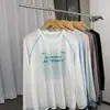 Camisa Jumei de Lyocell con Estampado de Letras Hasselblad de Manga Larga, Unisex, Delgada, Transpirable, Cubre-traje 2026 con Protección Solar, Corte Holgado