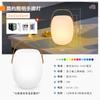 Luz LED Externa Rotomoldada à Prova d'Água Estilo Camping Piquenique Iluminação de Jardim Decorativa Lampião Luminoso Lampião de Mesa Anti-Corrosão