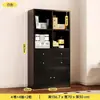 Estantería de Hierro Forjado para Uso Doméstico, Estantería Modular de Gabinete de Rejilla Colorida Estilo Kallax de Pie, Estilo Chino Nuevo con Almacenamiento de Cajones