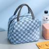 Bolsa para comida Yiwu, tela Oxford, bolsa aislante de celosía de burbujas, bolsa para el almuerzo impermeable, bolsa para lonchera con arroz, bolsa para el almuerzo de picnic