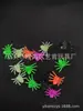 Aranha Falsa Pequena Plástico Halloween Brinquedo Pequeno Luminoso Preto Multicolorido Mini Algodão Aranha Artificial Pequena Brinquedo