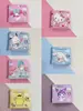 Billetera Corta Casual de PU Estilo Popular 80% de Descuento Caricatura Perro Miedo a las Nubes Kurumi con Botones