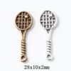 Acessórios de Joias DIY Pingente de Badminton de Liga Retrô Zakka Atacado Vendas Diretas de Fábrica 1427