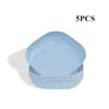Plato para Escupir Huesos Transfronterizo Plato para Bocadillos Mesa de Comedor Plato para Huesos Hogar Plástico Escritorio Plato para Basura Plato para Escupir Huesos Plato Plato para Huesos