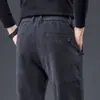 Pantalones Casuales de Alta Gama Paul para Hombre, Estilo Primavera y Otoño, de Negocios, Elegantes, Modernos, Cintura Elástica, Tendencia, Versátiles, Pantalones Largos de Pierna Recta