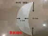 Acessórios DIY Peça de Tecelagem para Aba de Chapéu de Sol Acessório de Viseira de Chapéu Espessada Chapéu Viseira de Chapéu Roupa Viseira de Chapéu Pato Outro Chapéu de Lã Chapéu