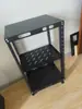 Rack de armário simples 9U armário para amplificador de potência armário de estrutura aberta 42U armário simples rack de áudio espessado
