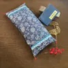 Funda de almohada de semillas de pimienta, Almohada de cáscara de semilla de ciprés, Tela gruesa tradicional, Funda de almohada de cáscara de trigo sarraceno/artemisa, Funda de almohada ajustable de doble uso estilo palacio