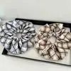 Goma para el Pelo de Tela a Cuadros Colorida Dulce Versátil Estilo Retro Universitario Accesorio para el Cabello Versión Coreana Goma para el Pelo Otoño Invierno
