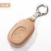 Funda para llave de coche NIO EC7 de fábrica, hecha de piel de vaca de capa superior, carcasa de negocios de alta gama con hebilla, adecuada tanto para hombres como para mujeres, modificación interior