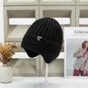 En invierno, sombrero de lana cálido para abuela madre de personas de mediana edad y ancianos, sombrero para hombre mayor, sombrero grueso para ciclismo con protección para los oídos para hombres