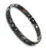 Fabricante Pareja Acero de Titanio Pulsera de Energía para la Salud Acero Inoxidable Pulsera Magnética Joyería con Elementos de Salud Elemento de Moda