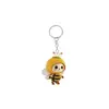 Llavero de Abeja Acrílico de Moda - Llavero con Diseño de Doble Cara 2D