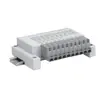 Válvula solenoide de 5 vías SMC, tipo no insertable, serie SZ3000, diseño modular tipo caja