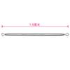 Extractor de Espinillas de Acero Inoxidable Herramienta de Belleza Palillo de Presión Triangular Línea Fina Doble Cara Bucle Cerrado Aguja para Acné