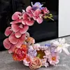 Caja de Zapatos de Boda, Adornos de Preparación de Boda de Aspecto Elevado, Decoración Floral de Boda, Caja de Zapatos de Boda Luna, Caja de Hierro