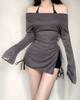 Blusa Pulôver Transparente de Manga Comprida de Alta Qualidade Traje de Banho Conservador de Três Peças Feminino Sexy Biquíni Sexy Biquíni