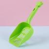 Pá de areia de gato pá de areia de gato artefato Cat Basin cat shit ferro pá de merda de gato buraco fino cat shovel pet cat litter bacia shovel