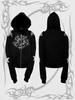 Cárdigan Sudadera con Capucha y Cremallera Estampado Estilo Harajuku Otoño e Invierno Europeo y Americano Street Stylish para Hombres y Mujeres Ropa Y2K