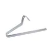 Cabide para Roupas para Uso Doméstico, Cabide Espessado Não Marca Calças com Formato de Ganso Antiderrapante, Ferramenta de Armazenamento Curta em Forma de Z para Guarda-Roupa