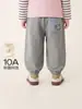 Calça outono infantil jellybaby moletom infantil calça casual para criança pequena roupas de outono para bebê calça jogger para bebê menino