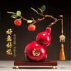 Enfeites de Cerâmica Esmaltada em Forma de Cuia Novo Estilo Chinês Sala de Estar Escritório Decoração Presentes de Inauguração Fábrica de Origem
