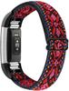 Correa de Nylon para Reloj Pulsera Ajustable Estilo Étnico Adecuada para Fitbit Charge2Fitbit Charge2