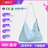 Bolso bandolera de lona arrugada PU popular hecho a medida de fábrica transfronteriza, bolso de hombro estilo casual de alta gama, bolso tote bandolera de gran capacidad