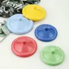 Tapa de Plástico Tipo Porcelana para Taza, Tapa de Colores, Tapa para Taza, Tapa para Vaso de Oficina de Dormitorio, Tapa para Taza de Té, Tapa a Prueba de Polvo para Vaso de Vidrio