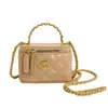 Bolsa de corrente acolchoada estilo coreano inspirada na Chanel para mulheres, nova bolsa de ombro e transversal de nicho de moda para o dia a dia para crianças