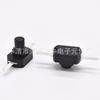 Interruptor de botón pulsador 8 * 12LED linterna interruptor de autobloqueo 2 pines pie recto interruptor de llave uno encendido uno apagado interruptor de juguete