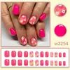 Exportación europea y americana, arte de uñas único y elegante para el uso diario, longitud media, fábrica original, disponible al por mayor, productos terminados