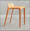 Taburete de plástico para el hogar, engrosado, para restaurante, para comer, para adultos, taburete alto, taburete de caballo, taburete para mesa de comedor, silla creativa, taburete de comedor, taburete de espera