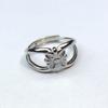 Anillo de apertura de acero de titanio antiguo de gran venta que no se desvanece, diseño de nicho para amantes del anillo de acero inoxidable, joyería al por mayor