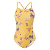 Traje de Banho de Corrida Feminino Triângulo Sexy Emagrecedor Costas Esportes Slim-fit Emagrecedor Piscina Traje de Banho Moda Borboleta