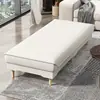 Tumbona de Balcón Se Puede Usar en Habitación Cama Doble Persona Perezosa Cama de Siesta Mesita de Noche Cama Individual Ensanchada Empalmada Taburete para Pie de Cama