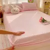 2026 Novo Lençol de Cama de Lã de Leite Grau Mãe-Bebê Alta Gramatura Antiestático Fronha de Inverno Peça Única Conjunto de Três Peças Querido