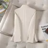 Blazer para Mujer de Nuevo Estilo con Acabado de Alta Gama, Chaqueta de Traje Profesional de Manga Larga, Atuendo Formal para Mujeres Menudas, Ropa de Trabajo