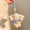 Boutique West Highland Wee Dog Peluche Dibujo Animado Perro Muñeco para Teléfono Colgante Encanto para Bolso Llavero Muñeco Pequeño