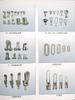Herrajes de potencia QP-7,U-7,W-7A,WS-7,Z-7,DB-7, accesorios de hierro para línea, herrajes de conexión